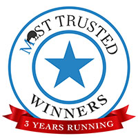 Most Trusted Logo