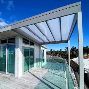 Pergola NZ | Monopitch Outdoor Canopy Acrylic Roof