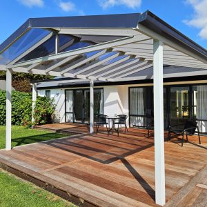 Outdoor Canopies | Gable Outdoor Canopy Acrylic Roof